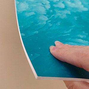 Fotografía en lámina de PVC